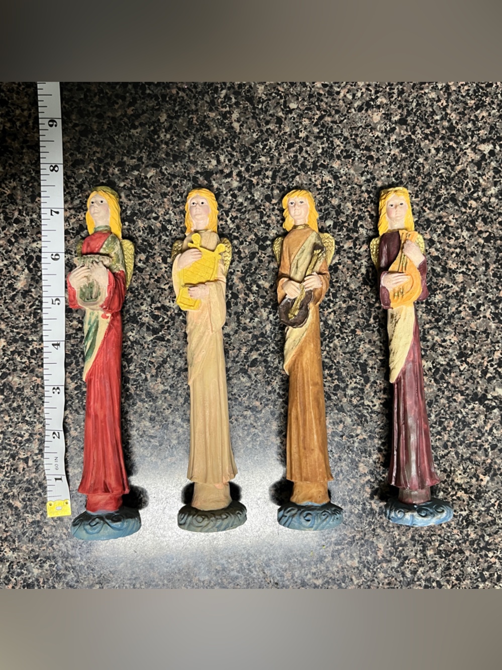 Vintage Windsor Collection Pencil Angels - Set of 4